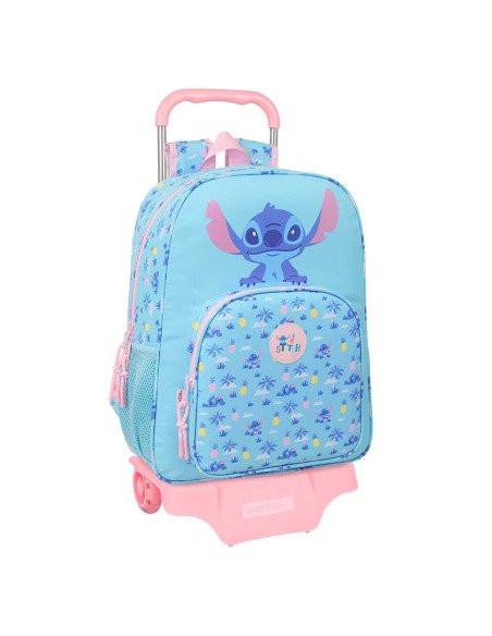 Mochila180 + Carro 905 Stitch "Waves" | Reino Escolar: Mochilas y Regalos