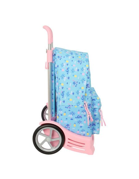 Mochila774 + Carro Evolution Stitch "Waves" | Reino Escolar: Mochilas y Regalos