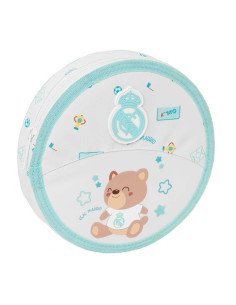 Plumier Redondo 18 Pcs. Real Madrid Preescolar Blanca | Reino Escolar: Mochilas y Regalos