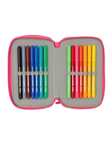 Plumier Triple 37 Piezas Safta | Reino Escolar: Mochilas y Regalos