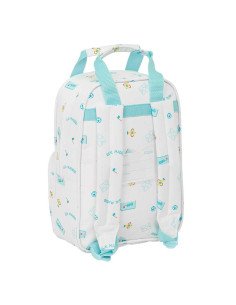 Mochila Infantil Con Asas Real Madrid Preescolar Blanca | Reino Escolar: Mochilas y Regalos 2