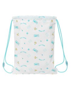 Bolsa Junior Real Madrid Preescolar Blanca | Reino Escolar: Mochilas y Regalos 2