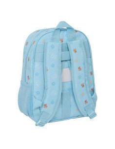 Mochila Infantil Adaptable a Carro Real Madrid Preescolar Azul | Reino Escolar: Mochilas y Regalos 2