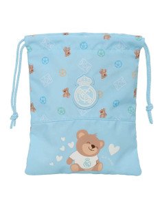 Bolsita Bebé Real Madrid Preescolar Azul | Reino Escolar: Mochilas y Regalos