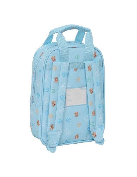 Mochila Infantil Con Asas Real Madrid Preescolar Azul | Reino Escolar: Mochilas y Regalos