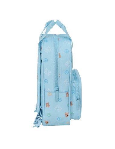 Mochila Infantil Con Asas Real Madrid Preescolar Azul | Reino Escolar: Mochilas y Regalos