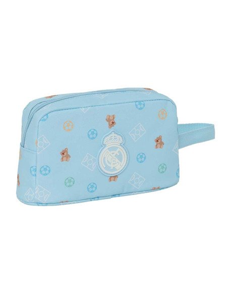 Portadesayunos Termo Real Madrid Preescolar Azul | Reino Escolar: Mochilas y Regalos