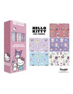 Papel De Regalo Hello Kitty & Friends | Reino Escolar: Mochilas y Regalos