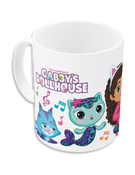 Taza Cerámica 325 ml en Caja Regalo Gabby's Dollhouse "Party"