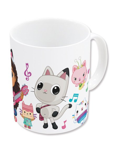 Taza Cerámica 325 ml en Caja Regalo Gabby's Dollhouse "Party"