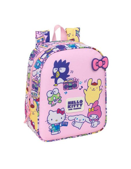Mochila Guardería Adaptable a Carro Hello Kitty & Friends