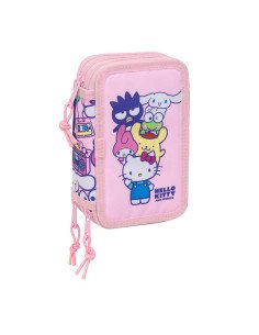 Plumier Triple 37 Pcs Hello Kitty & Friends | Reino Escolar: Mochilas y Regalos