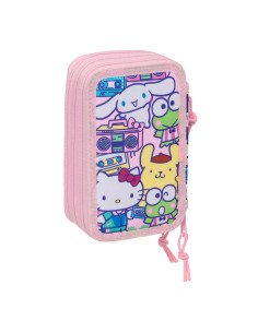 Plumier Triple 37 Pcs Hello Kitty & Friends | Reino Escolar: Mochilas y Regalos 2