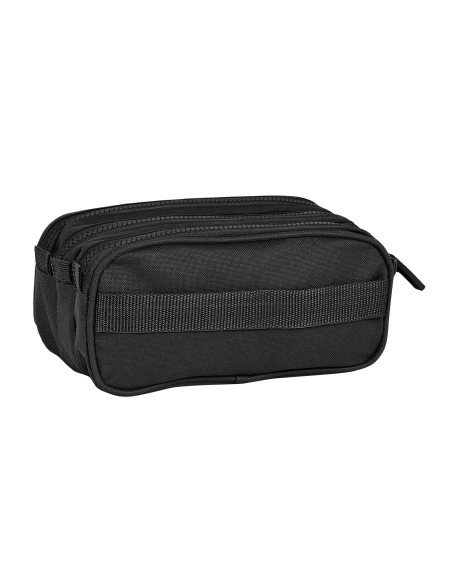 Portatodo Triple Big Safta Basic Negro | Reino Escolar: Mochilas y Regalos