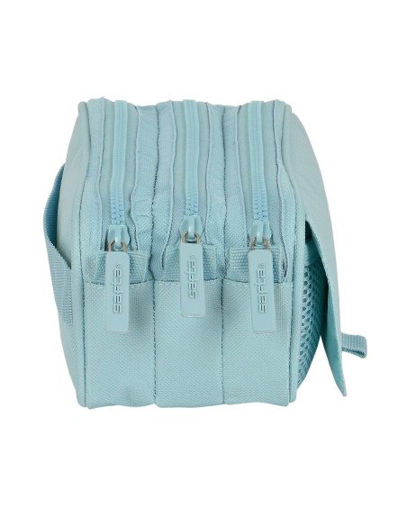 Portatodo Triple Big Safta Basic Azul | Reino Escolar: Mochilas y Regalos