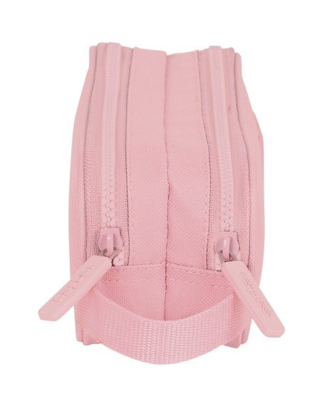 Portatodo Doble Safta Basic "Rosa" | Reino Escolar: Mochilas y Regalos