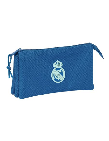 Portatodo Triple Real Madrid | Reino Escolar: Mochilas y Regalos