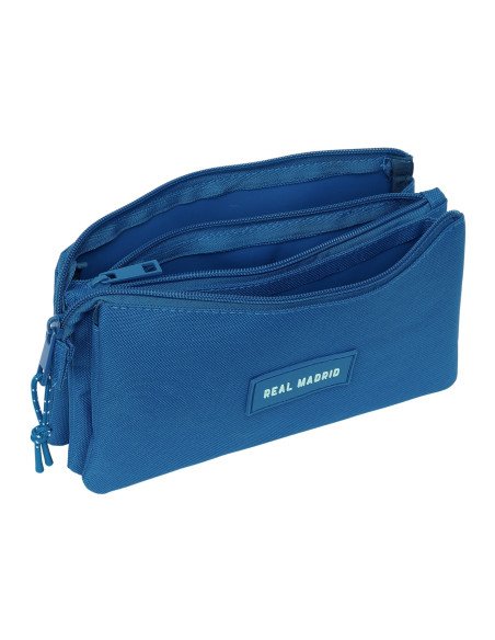 Portatodo Triple Real Madrid | Reino Escolar: Mochilas y Regalos