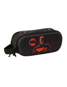 Portatodo Doble 3D Batman 3D | Reino Escolar: Mochilas y Regalos