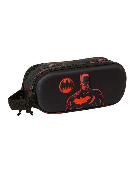 Portatodo Doble 3D Batman 3D | Reino Escolar: Mochilas y Regalos