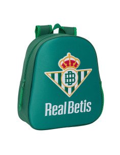 Mochila 3D Real Betis Balompie | Reino Escolar: Mochilas y Regalos