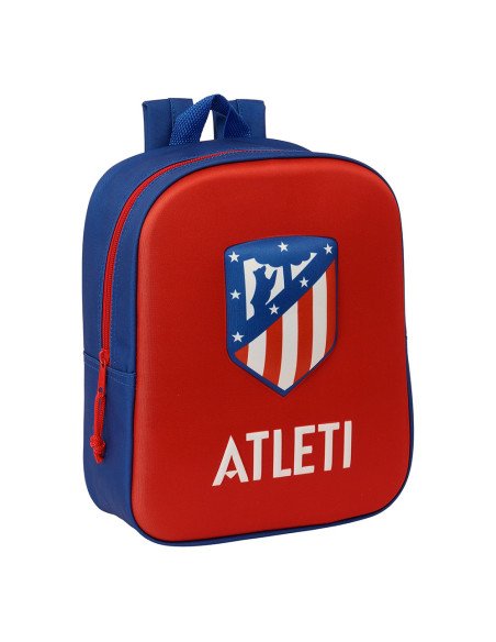 Mochila Guarderia 3D Atlético De Madrid 3D | Reino Escolar: Mochilas y Regalos