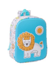 Mochila Guarderia 3D Safta Lion 3D | Reino Escolar: Mochilas y Regalos