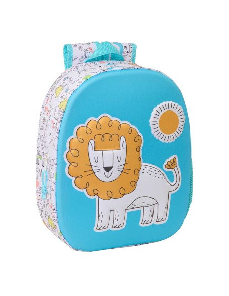 Mochila 3D Safta Lion 3D | Reino Escolar: Mochilas y Regalos