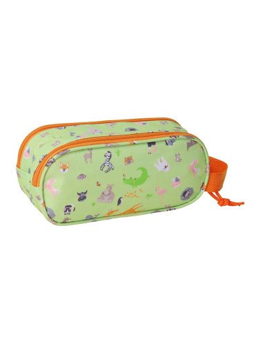 Portatodo Doble 3D SAFTA Tiger 3D | Reino Escolar