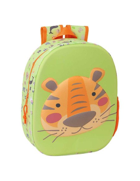 Mochila 3D Safta Tiger 3D | Reino Escolar: Mochilas y Regalos
