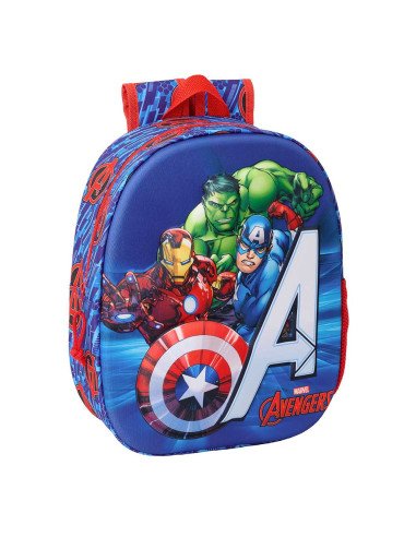 Mochila 3D Avengers 3D | Reino Escolar
