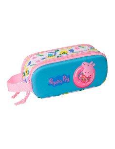Portatodo Doble 3D Peppa Pig 3D | Reino Escolar: Mochilas y Regalos