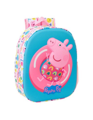 Mochila 3D Peppa Pig 3D | Reino Escolar: Mochilas y Regalos