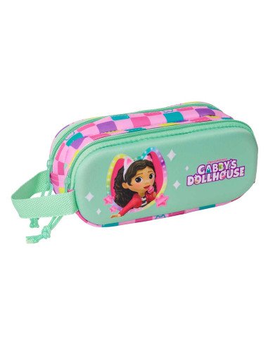 Portatodo Doble 3D Gabby'S Dollhouse 3D | Reino Escolar: Mochilas y Regalos