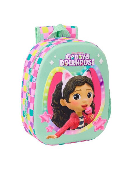 Mochila 3D Gabby's Dollhouse 3D | Reino Escolar