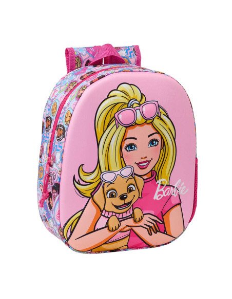 Mochila 3D Barbie 3D | Reino Escolar: Mochilas y Regalos