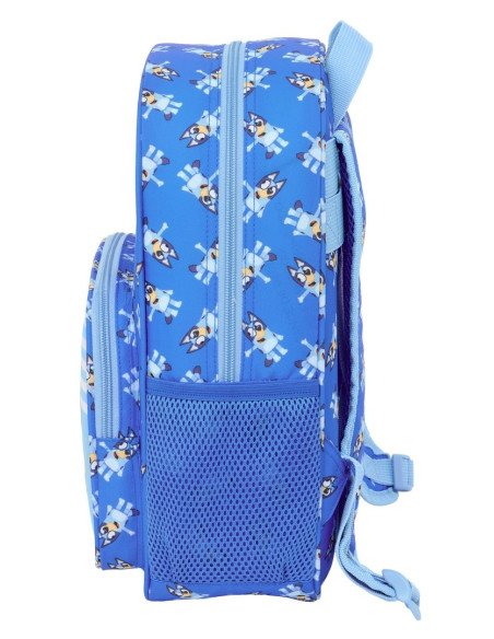 Mochila Infantil Adaptable A Carro Bluey "Let'S Play" | Reino Escolar: Mochilas y Regalos