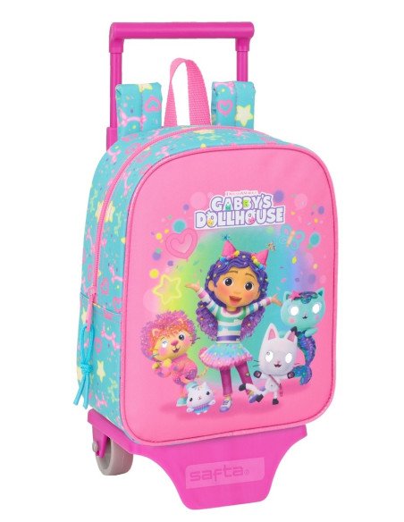 Mochila232  +  Carro 805 Gabby'S Dollhouse "Confetti" | Reino Escolar: Mochilas y Regalos
