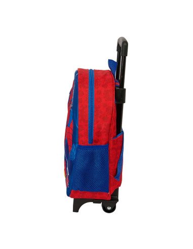 Mochila 3D Con Ruedas Spider-Man | Reino Escolar: Mochilas y Regalos