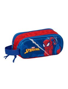 Portatodo Doble 3D Spider-Man | Reino Escolar: Mochilas y Regalos