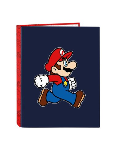 Carpeta Folio 4 Ani.Mixtas Super Mario "Trick" | Reino Escolar: Mochilas y Regalos
