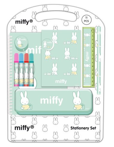 Set Escritura Miffy "Buddy" | Reino Escolar: Mochilas y Regalos