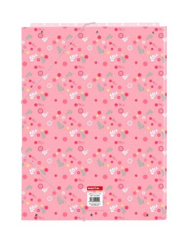 Carpeta Cartón Folio Gomas Solapas Moos | Reino Escolar: Mochilas y Regalos