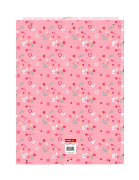 Carpeta Cartón Folio Gomas Solapas Moos | Reino Escolar: Mochilas y Regalos