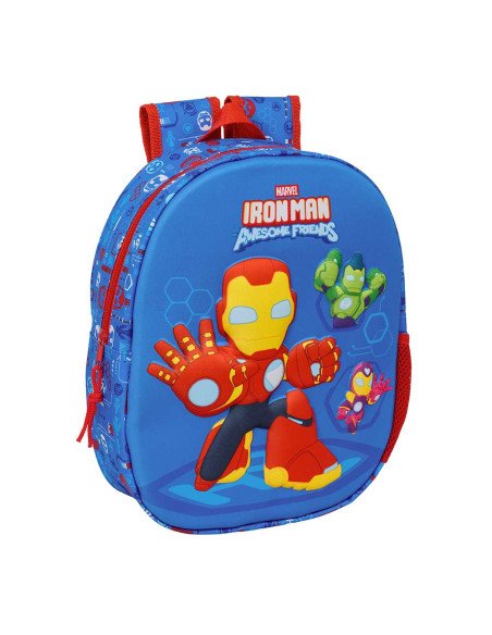 Mochila 3D Iron Man | Reino Escolar: Mochilas y Regalos