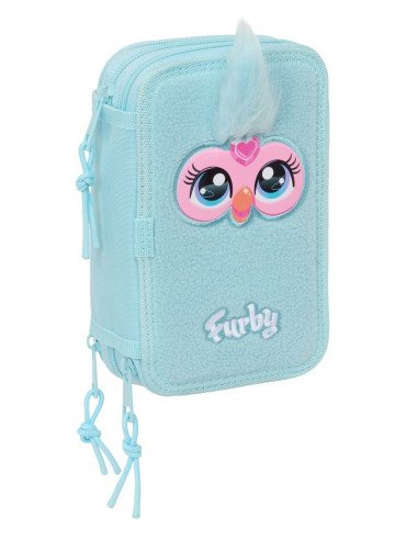 Plumier Triple 37 Pcs Furby | Reino Escolar: Mochilas y Regalos