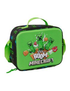 Portameriendas Nevera 3D Minecraft | Reino Escolar: Mochilas y Regalos
