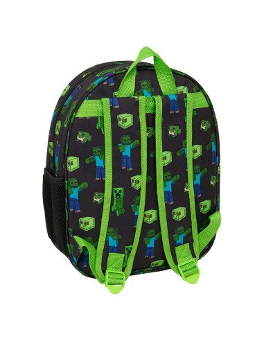 Mochila 3D Minecraft | Reino Escolar: Mochilas y Regalos