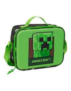 Portameriendas Nevera 3D Minecraft | Reino Escolar: Mochilas y Regalos