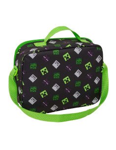 Portameriendas Nevera 3D Minecraft | Reino Escolar: Mochilas y Regalos 2